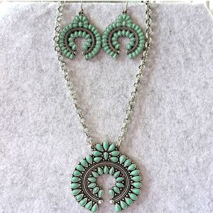 LUCKY BRAND Semi-Precious Turquoise Jewelry Set